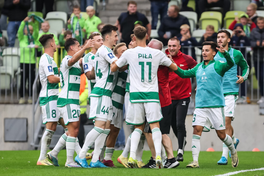 Pilka nozna. PKO Ekstraklasa. Lechia Gdansk - Radomiak Radom. 14.09.2024