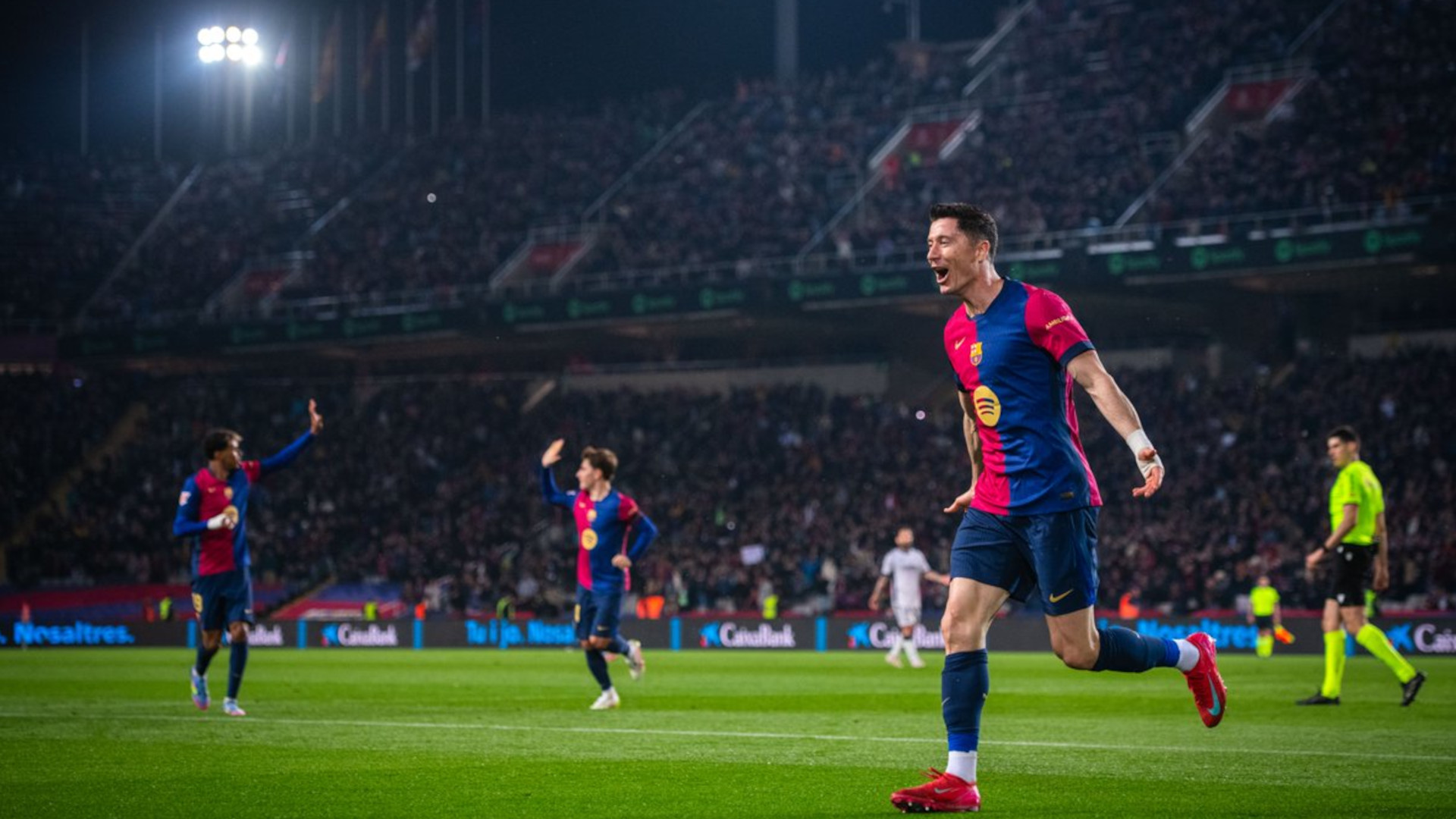 fc barcelona osasuna lewandowski