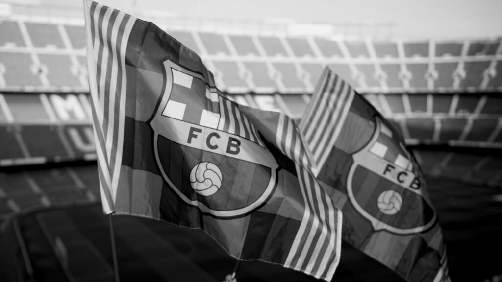 fcb czarno-biale