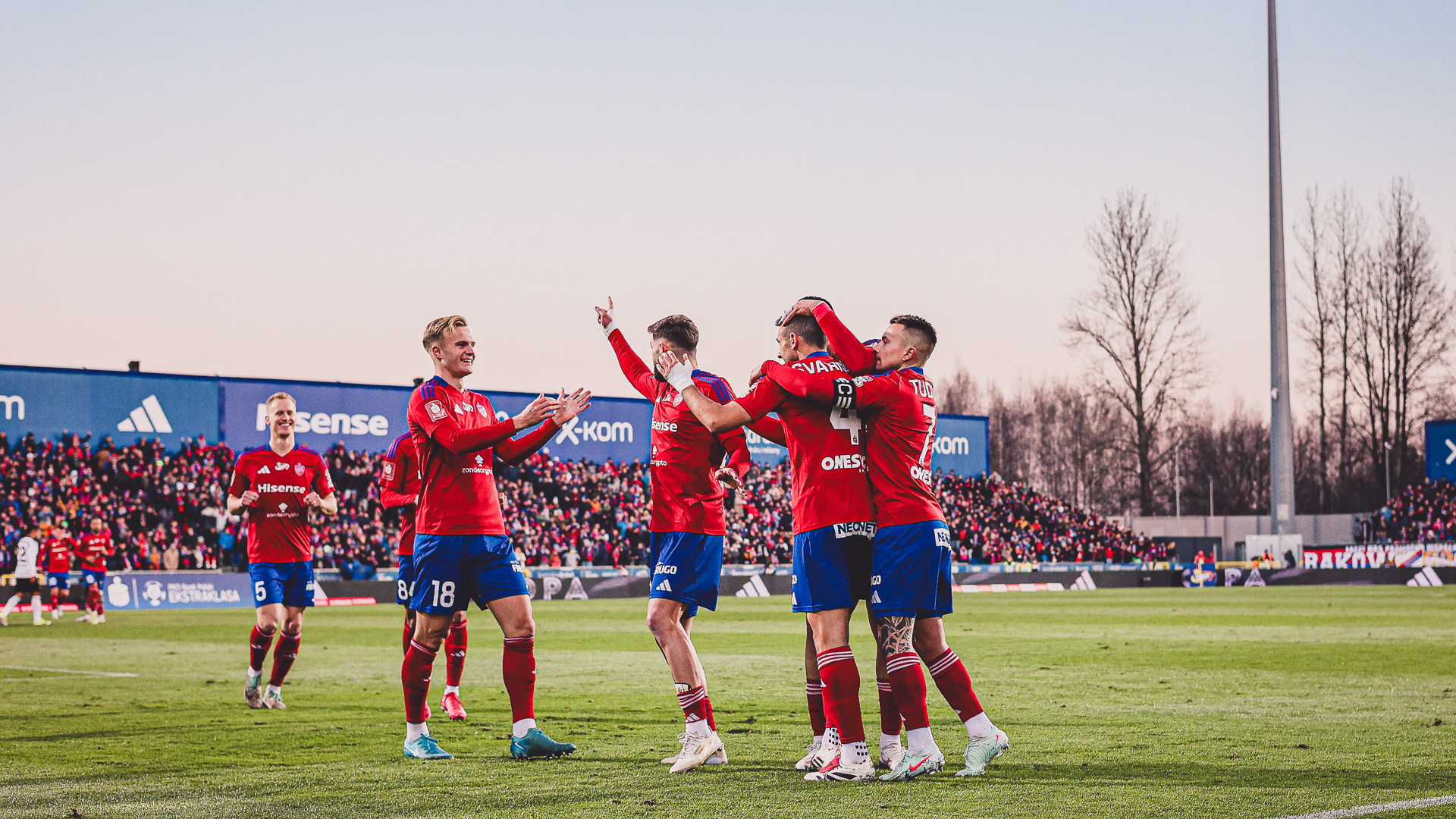 raków częstochowa legia warszawa radość 2