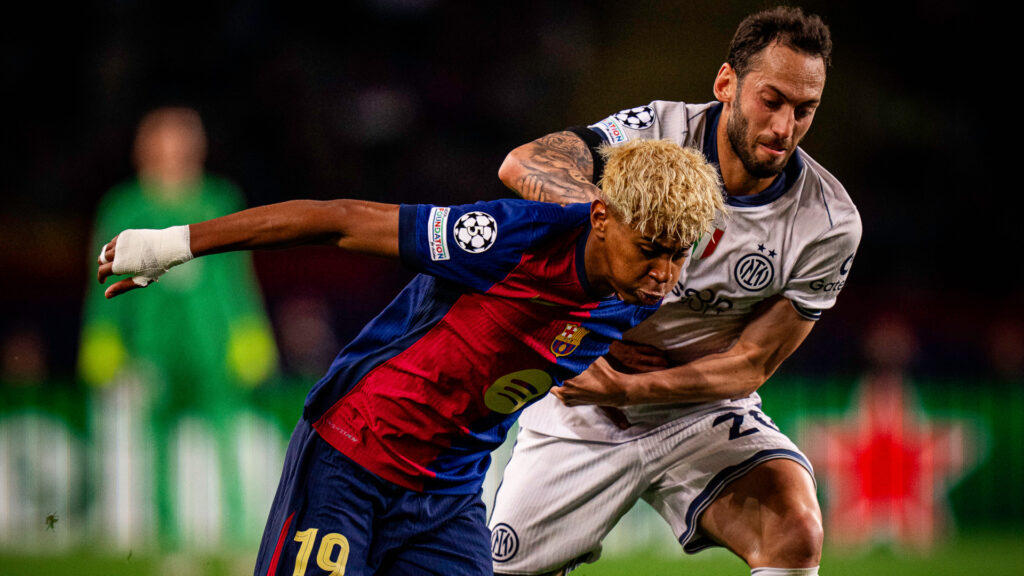 lamine yamal fc barcelona inter