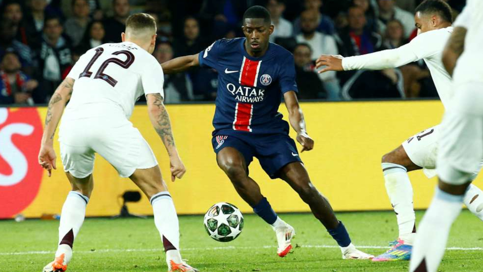 psg aston villa ousmane dembele
