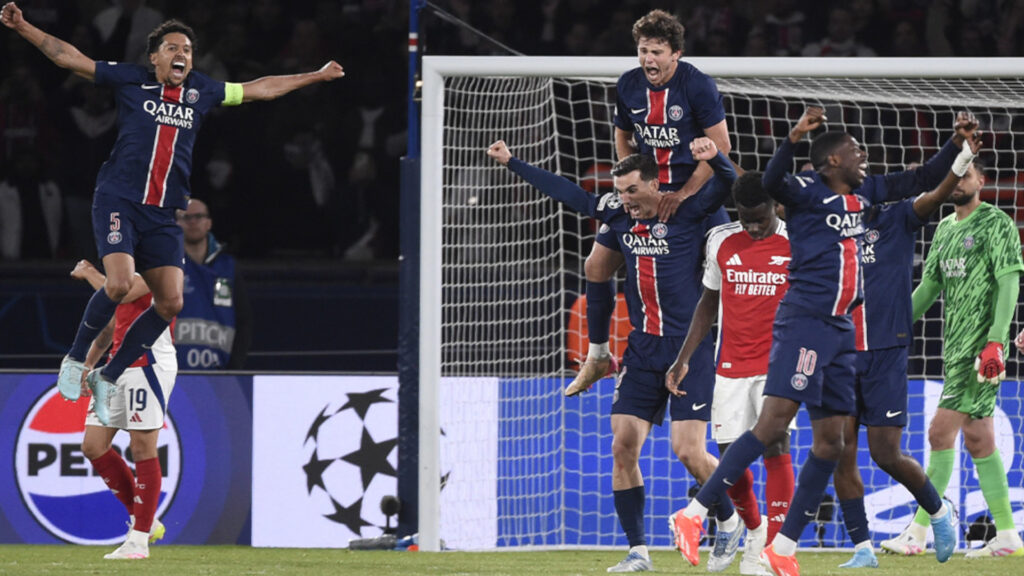 psg arsenal liga mistrzow